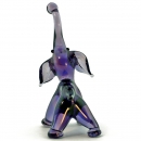 Скульптура стеклянная Слон - Вид 4