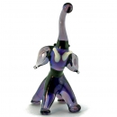 Скульптура стеклянная Слон - Вид 2