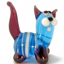 Фигурка из цветного стекла Котенок - Вид 3