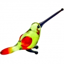 Птица Колибри из цветного стекла - Вид 1