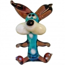 Заяц щекастый сидя